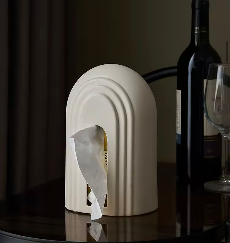 Taschentuchbox aus Keramik