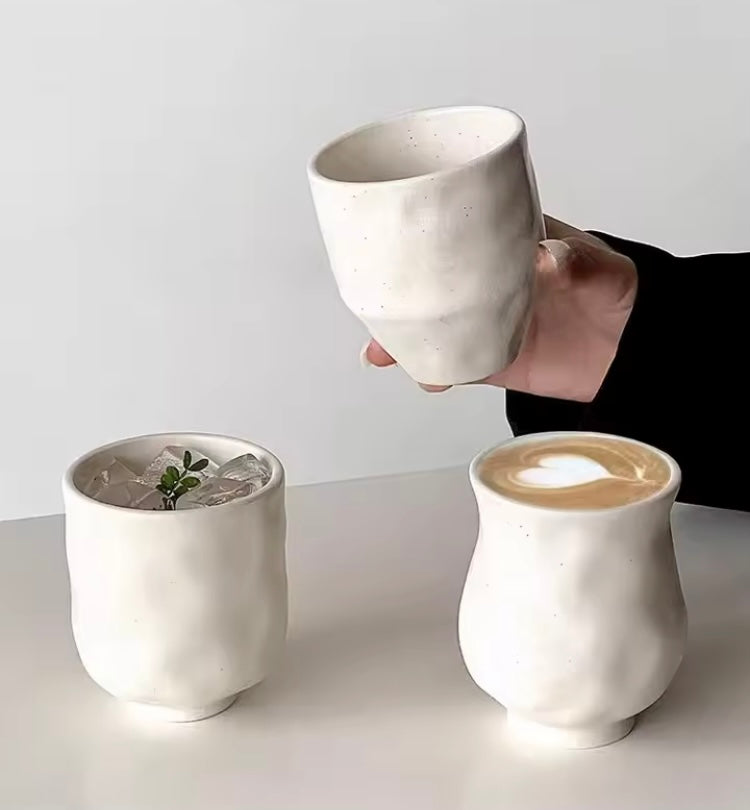 Nara Becher – Japandi-Keramikbecher mit organischer Form