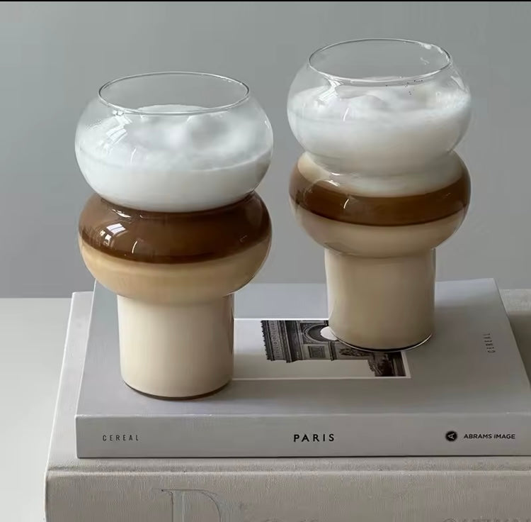 Bubble Designglas - Pilz inspiriertes Design