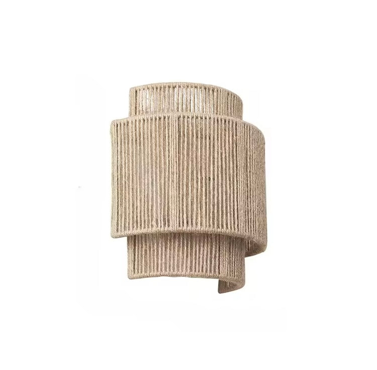 Hanfseil-Wandleuchte Zen